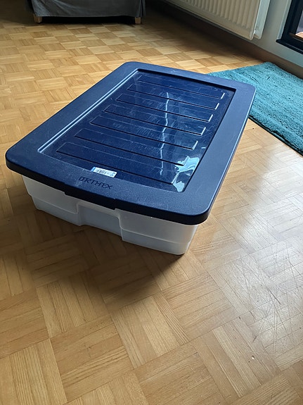 2kpl Orthex säilytys laatikkoa