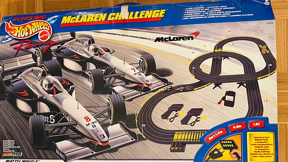 Hot Wheels Racing Electric McLaren Challenge 37313 – Formula Tyco autorata