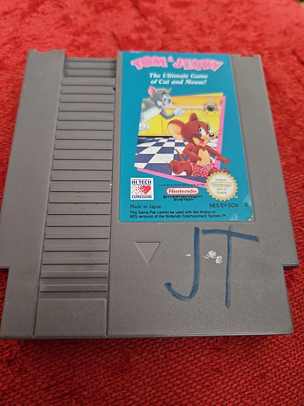 Nintendo NES Tom & Jerry -peli (8-bit)