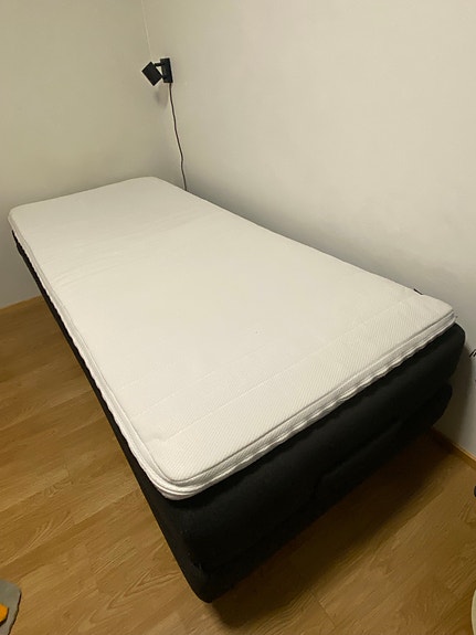 Isku Unigold Ocean sijauspatja 90x200 valkoinen