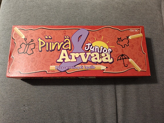 Piirrä ja arvaa Junior-lautapeli