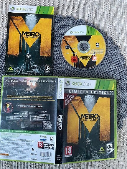 Metro Last Light XBOX 360 CIB