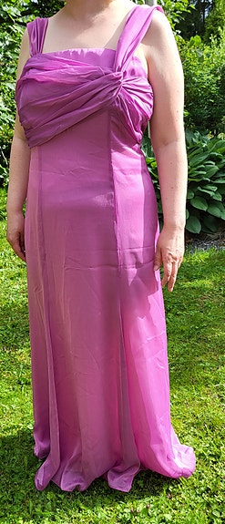 Naisten violetti/lila juhlamekko, koko 42