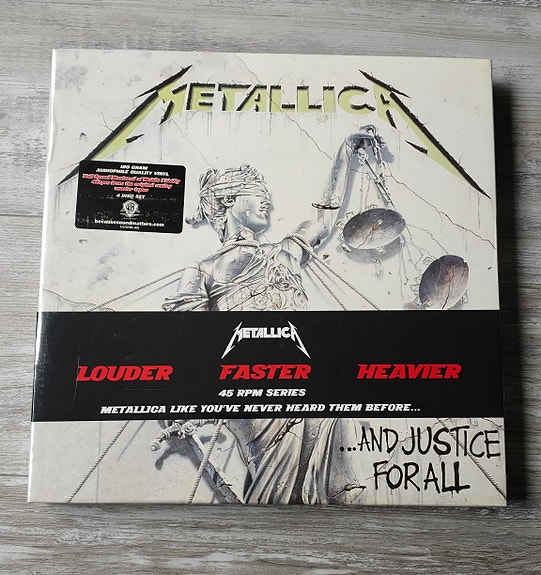 Metallica – And Justice For All (2008, 4xLP, Box Set)