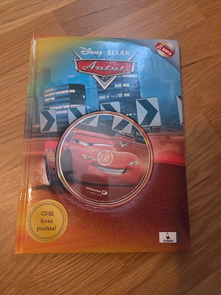 Autot kirja + cd