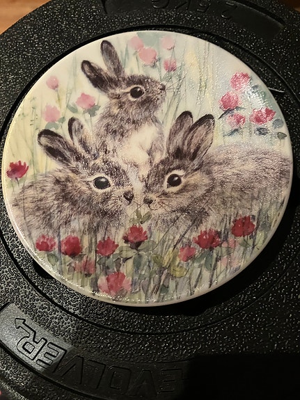 Fauna-seinälautanen Jänikset