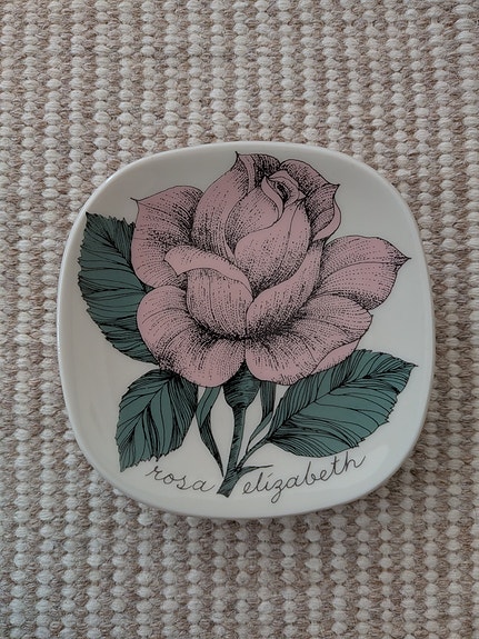 Arabia Rosa Elizabeth pieni lautanen