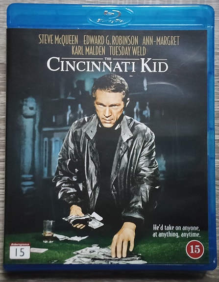 The Cincinnati Kid-Täyskäsi Kid-1965 (Blu-ray) Steve McQueen