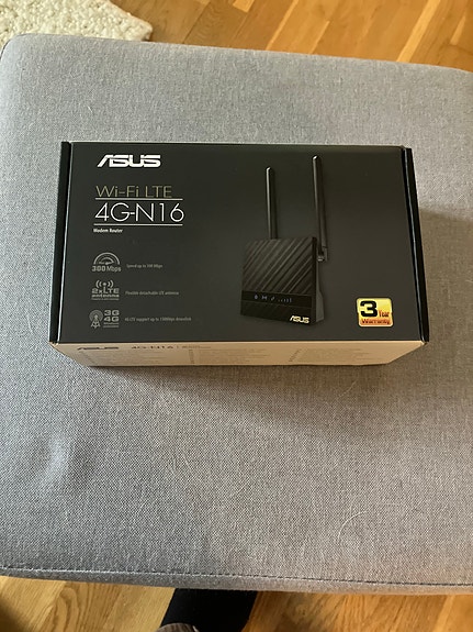 Asus 4G-N16 WiFi-modeemi reititin