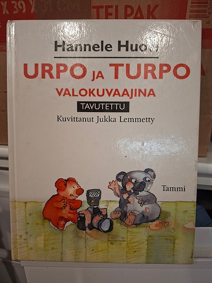 Urpo ja Turpo tavutettu lastenkirja