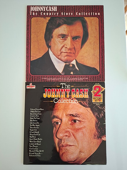 LP-levyjä Johnny Cash