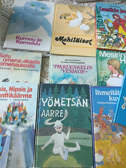 Lasten Oma kirjakerho -kirjoja 10kpl edullisesti