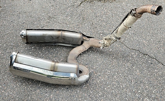 Honda VFR800 Vtec pakoputki halvalla!