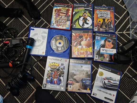 ps2 ja pelit