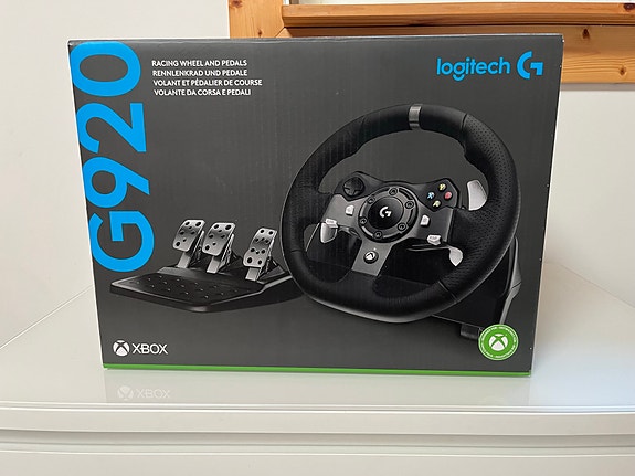 Logitech G920 rattiohjain ja polkimet PC & Xbox
