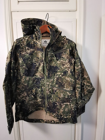 Alaska camo takki koko M vihreä naisten malli