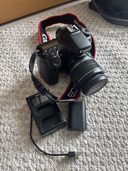 Canon 70D ja 18-55mm