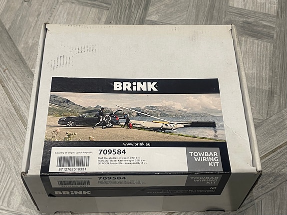 Brink 709584 vetokoukun johtosarja Fiat Ducato / Peugeot Boxer / Citroën Jumper