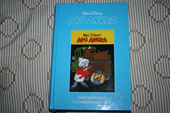 Walt Disney: Aku Ankka näköispainos 1959 sarjakuvalehti