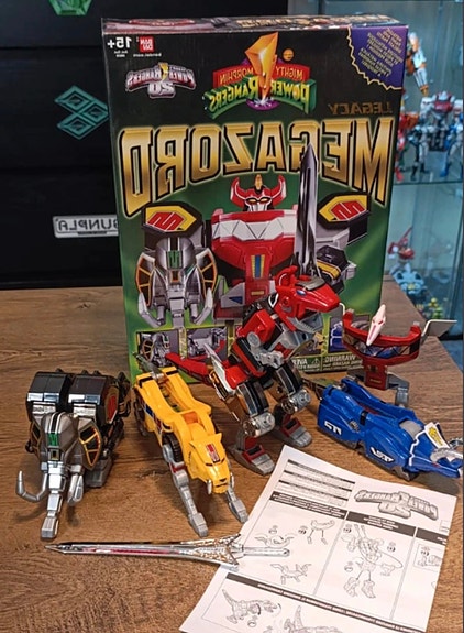 Power Rangers Legacy Collection Dino Megazord