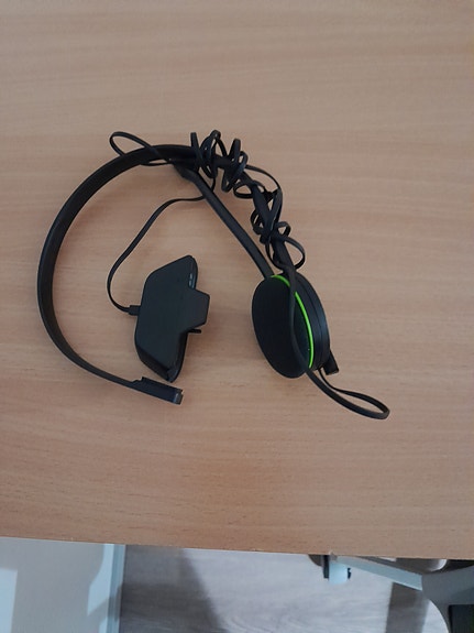 Xbox One pelikuulokemikrofoni musta-vihreä