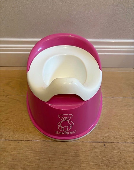 BabyBjörn potta pinkki