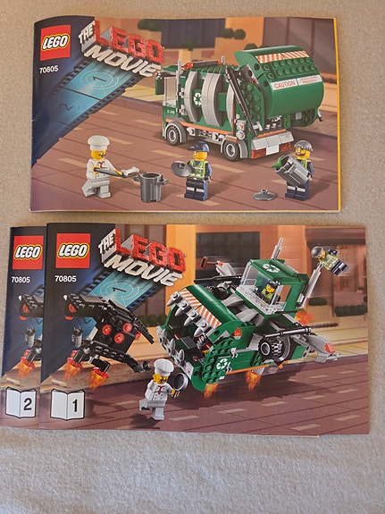 Lego Movie 70805 roskisauto