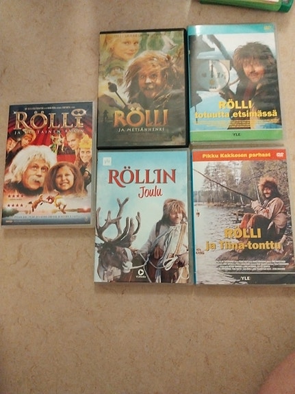 Rölli DVD-paketti 5 elokuvaa