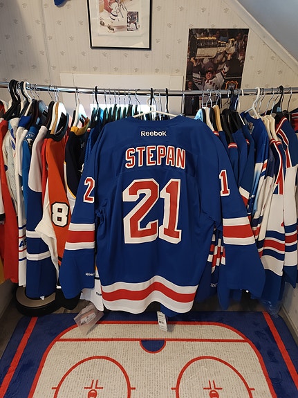 NHL New York Rangers #21 Derek Stepan fanipaita