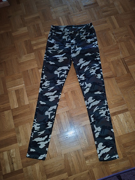Camo housut 36/S