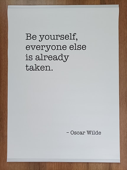 Juliste - Oscar Wilde
