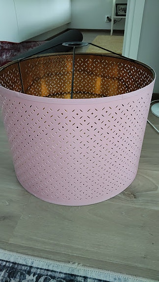 Ikea Nymö varjostin, vaal.pun