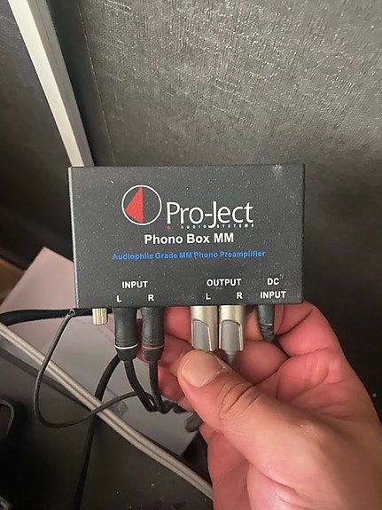Pro-Ject Phono Box MM RIAA-esivahvistin