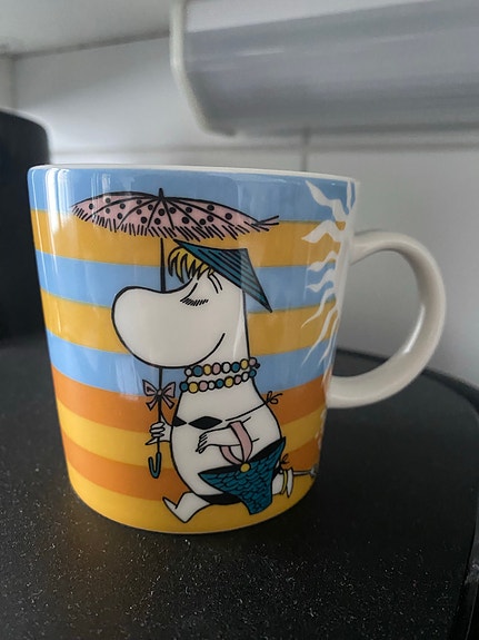 Arabia Muumi muki Rantaelämää