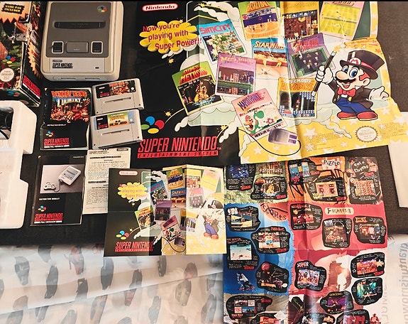 Super nintendo donkey kong edition snes