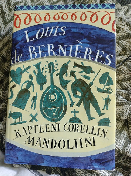 Louis de Bernieres: Kapteeni Corellin mandoliini (Kirjakerhopainos)