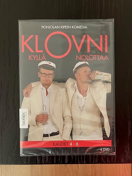 Klovni kyllä nolottaa - kaudet 4-5-6 (6DVD uusi)