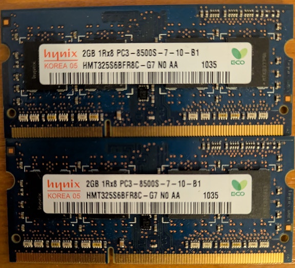 Hynix DDR3 1066MHz 4Gb
