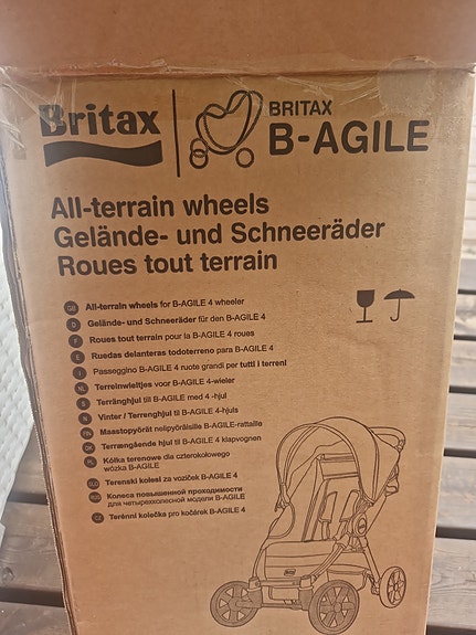 Britax B-Agile all-terrain renkaat rattaisiin