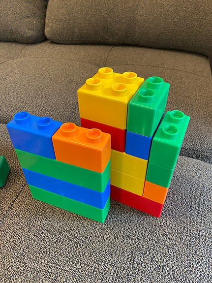 LEGO DUPLO palikat värikäs setti