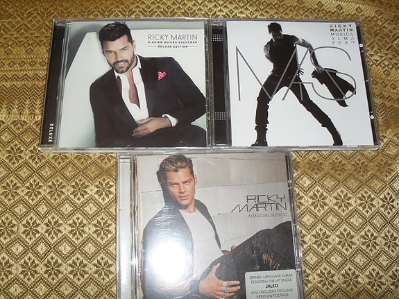 Ricky Martin cd-paketti
