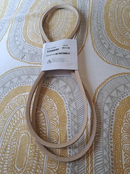 Ajoleikkurin hihna