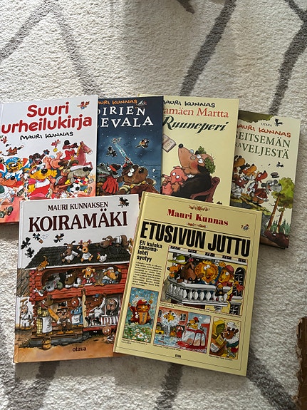 Mauri Kunnas kirjat