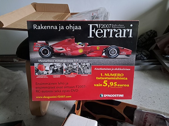 Rc ferrari f2007 deagostini