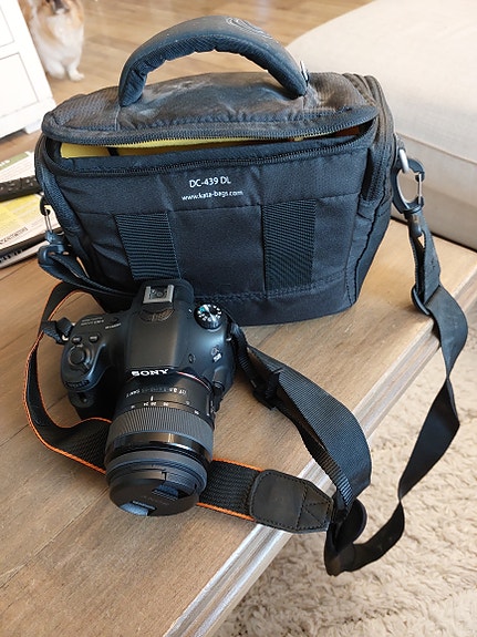 Sony SLT-A58 digijärjestelmäkamera +18-55mm objektiivi