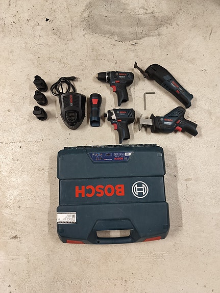 Bosch 10,8v akkukonesarja
