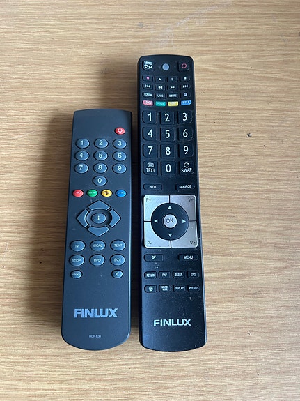 Finlux kaukosäätimet televisiolle