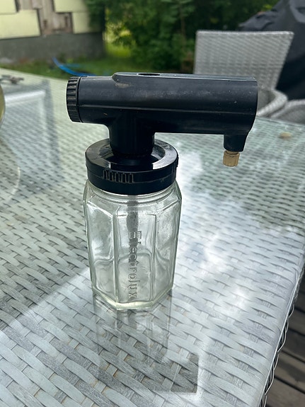 Vintage Electrolux sumutin / atomisaattori, vanha pölynimurin lisävaruste