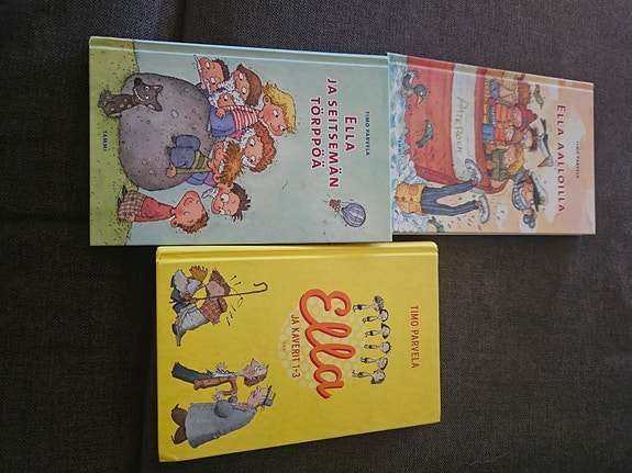 Timo Parvela Ella-kirjat 3 kpl