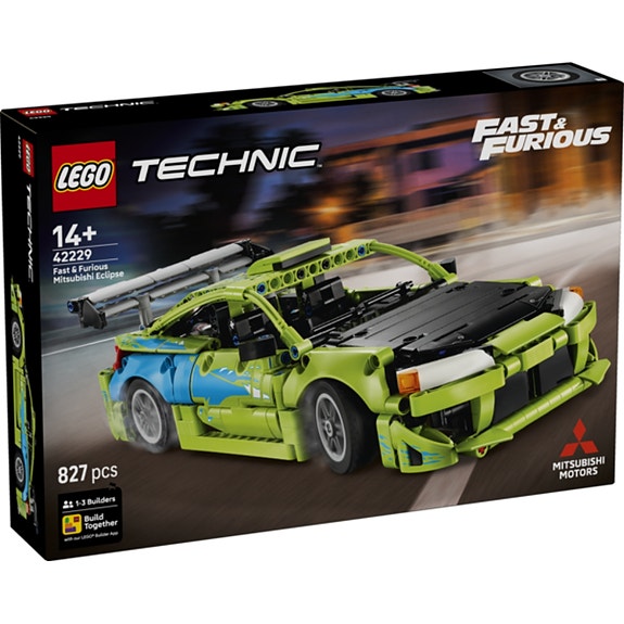LEGO Technic 42229 Fast And Furious Mitsubishi Eclipse 74,95 €